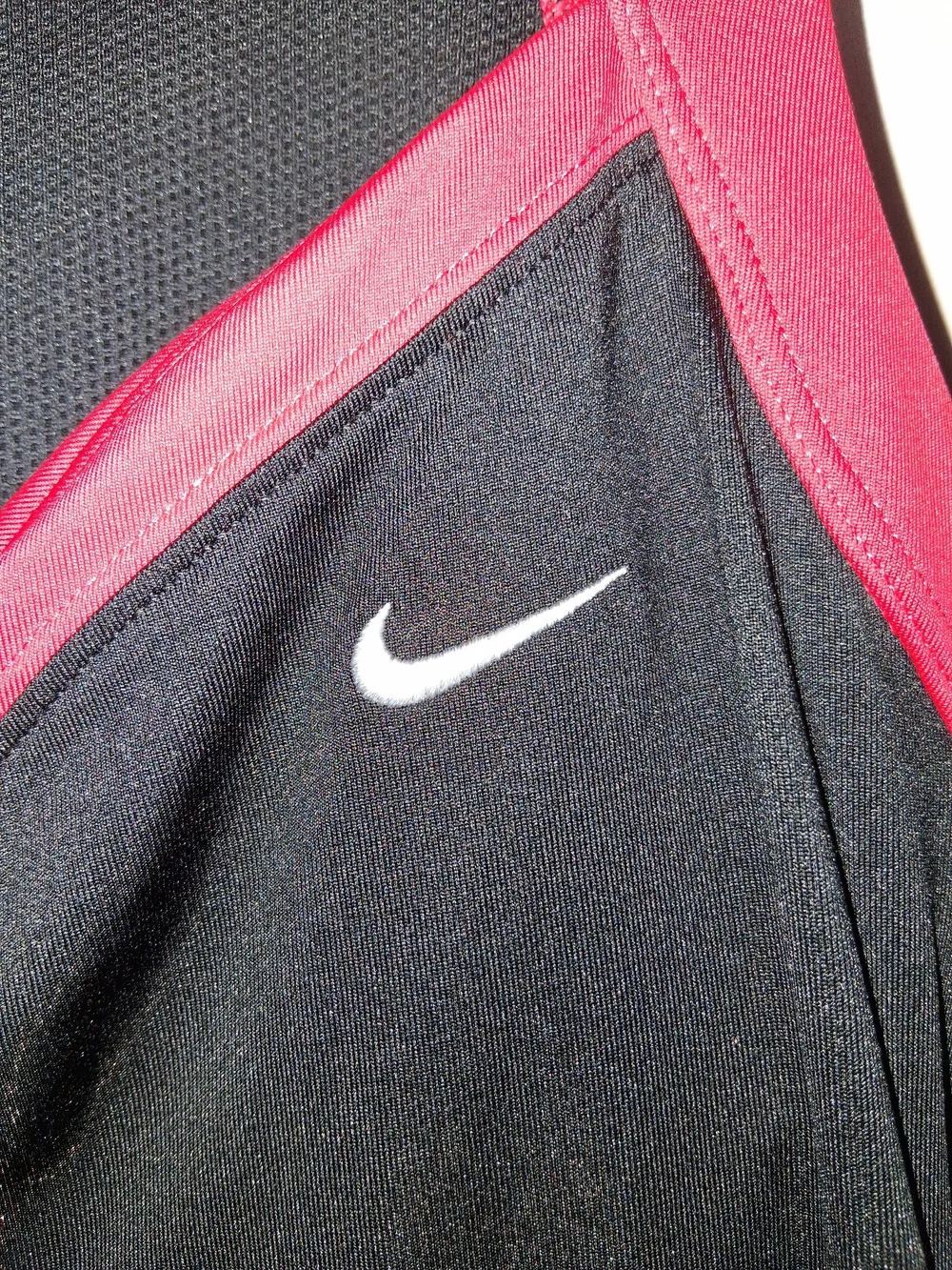 Nike Black Mini Dress with Red Trim